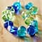 Blue & Green Glass Nugget Beads by Bead Landing™